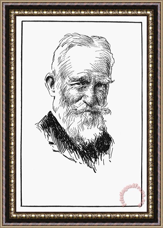 Others George Bernard Shaw Framed Print