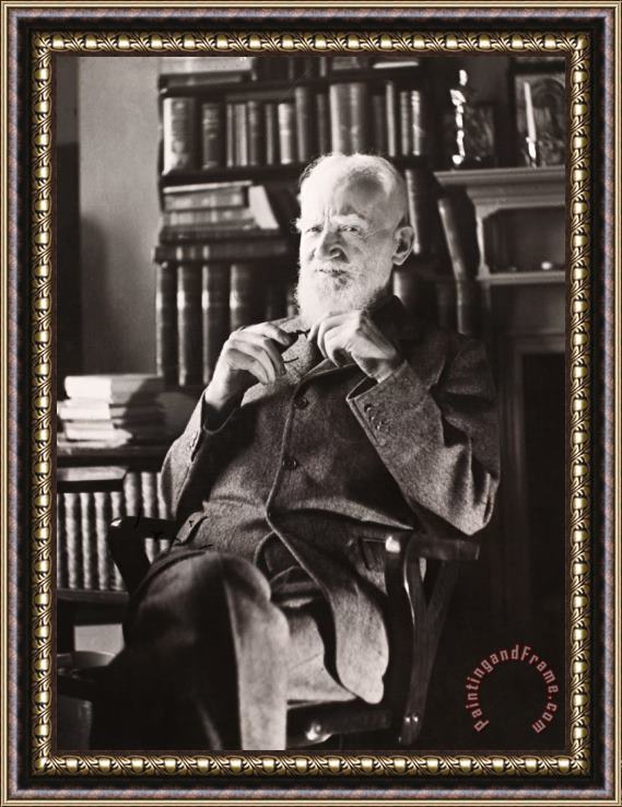 Others George Bernard Shaw Framed Print