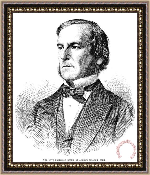 Others George Boole (1815-1864) Framed Print