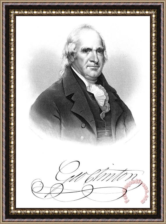 Others George Clinton (1739-1812) Framed Print