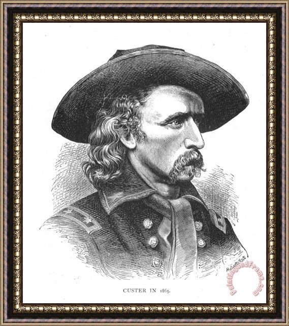 Others George Custer (1839-1876) Framed Painting