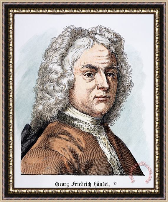 Others George Frederick Handel Framed Painting