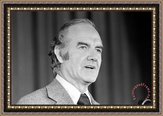 Others GEORGE McGOVERN (1922- ) Framed Print