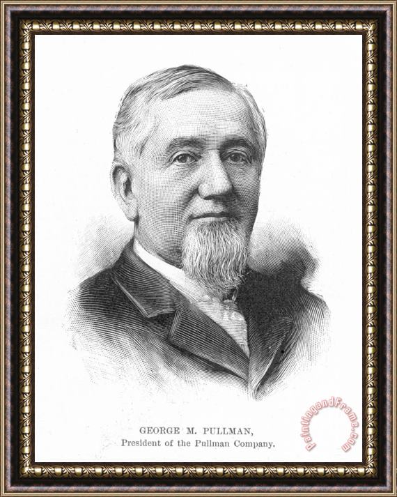 Others George Pullman (1831-1897) Framed Painting