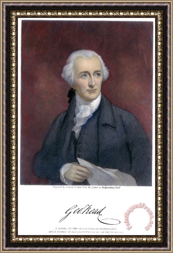 Others George Read (1733-1798) Framed Print