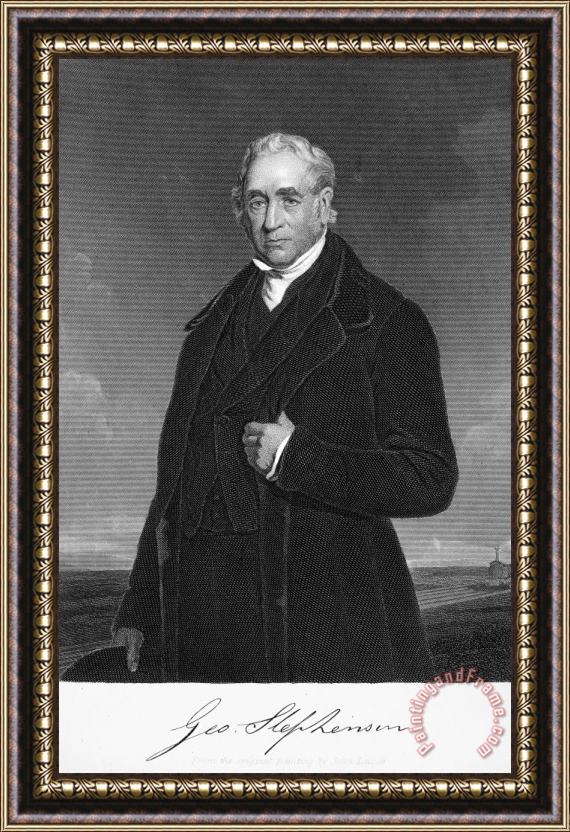 Others George Stephenson Framed Print