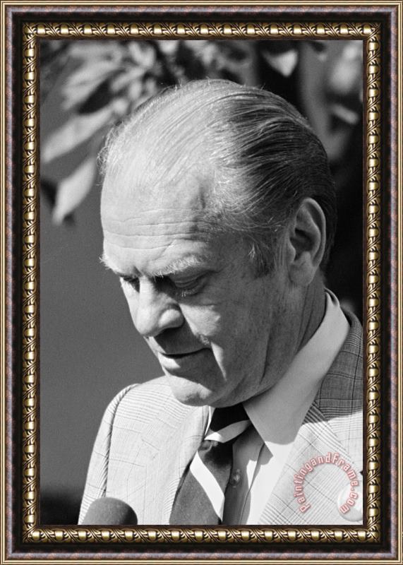 Others Gerald Ford (1913-2006) Framed Painting