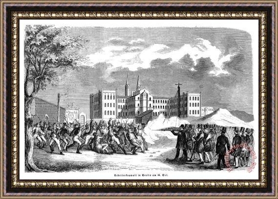 Others Germany: Revolution, 1848 Framed Painting