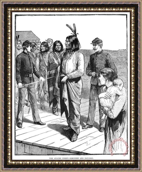 Others Geronimo (1829-1909) Framed Print