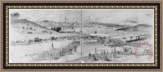 Others Gettysburg, 1863 Framed Painting