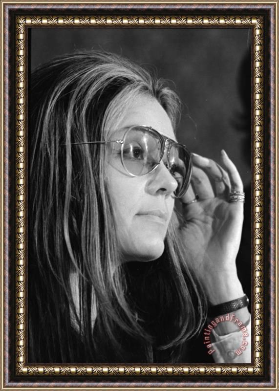 Others Gloria Steinem (1934-) Framed Print
