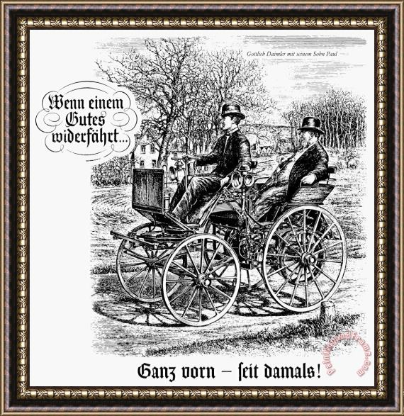 Others Gottlieb Daimler Framed Painting
