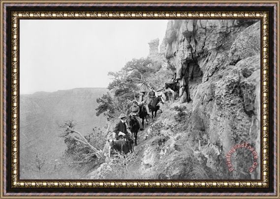 Others Grand Canyon: Sightseers Framed Print