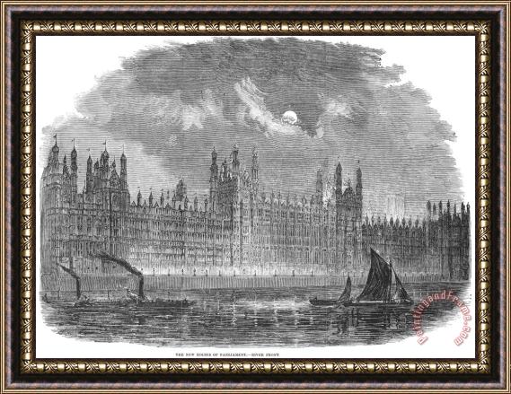 Others Great Britain: Parliament Framed Painting