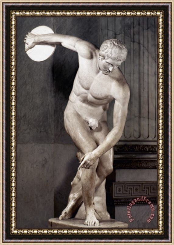 Others Greece: The Discobolus Framed Painting