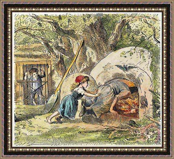 Others Grimm: Hansel And Gretel Framed Painting