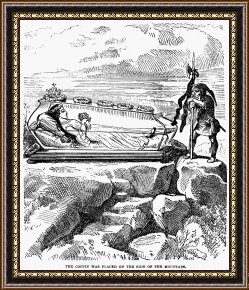 Casket Framed Paintings - Grimm: Snow White by Others