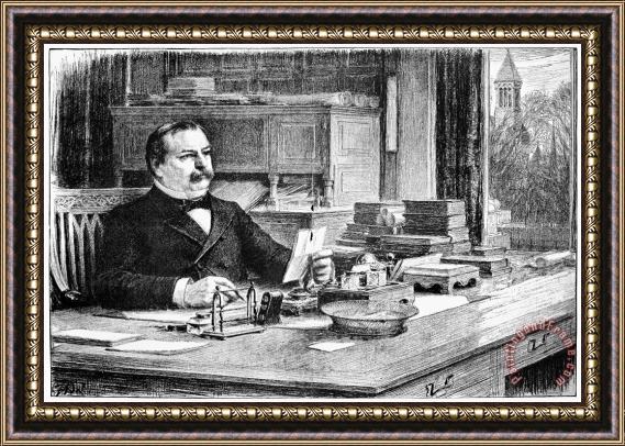 Others Grover Cleveland Framed Painting