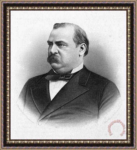 Others Grover Cleveland Framed Painting