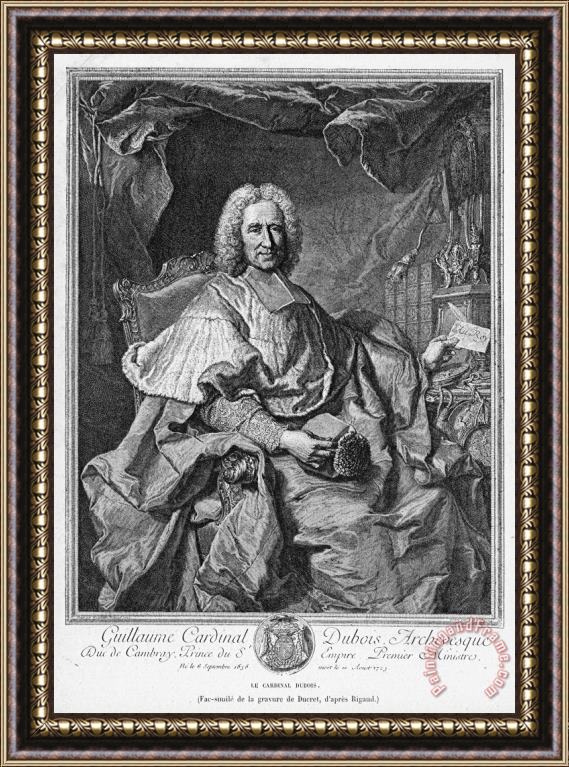 Others Guillaume Dubois (1656-1723) Framed Painting