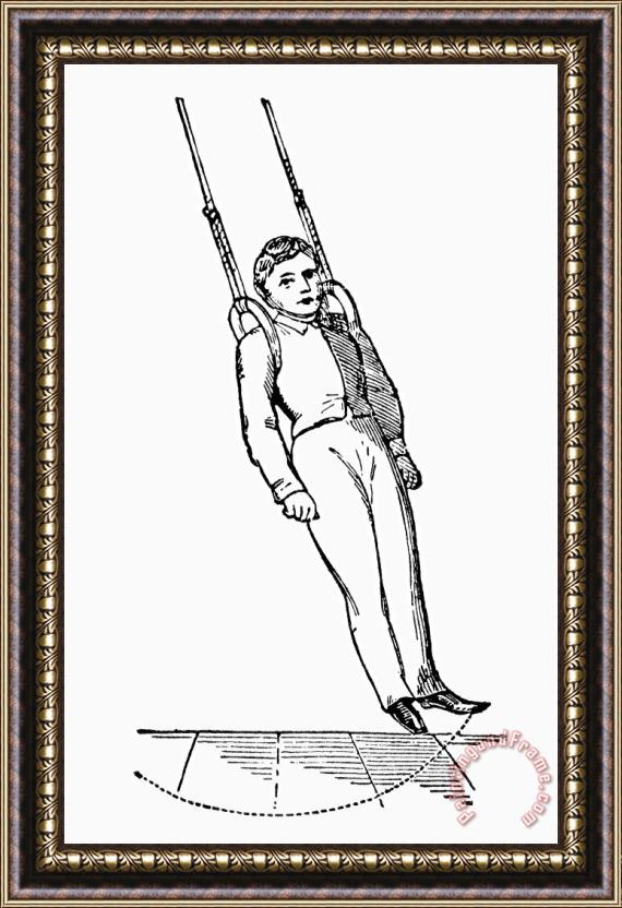 Others Gymnastic Exercise Framed Print