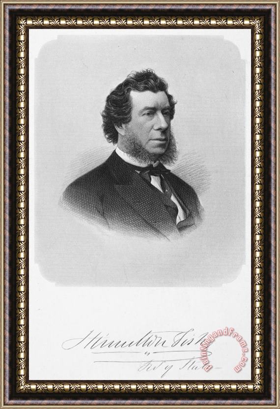 Others Hamilton Fish (1808-1893) Framed Painting