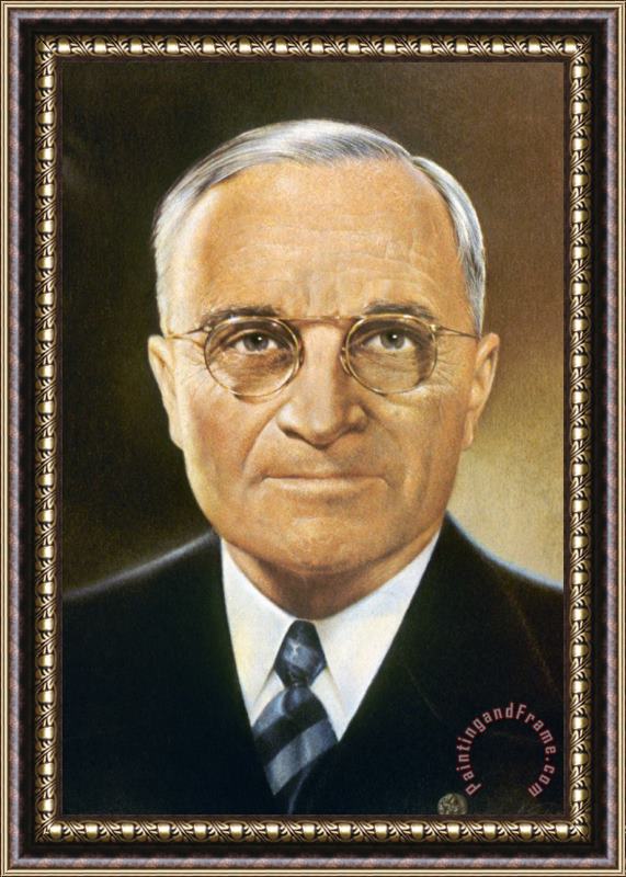 Others Harry S. Truman (1884-1972) Framed Print