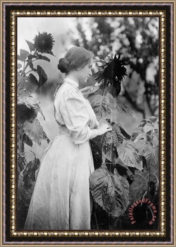 Others Helen Adams Keller Framed Painting
