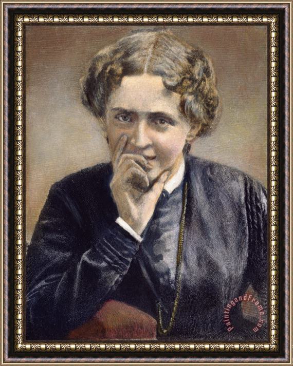 Others Helen Hunt Jackson (1830-1885) Framed Painting