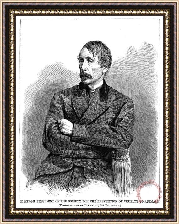 Others Henry Bergh (1811-1888) Framed Print