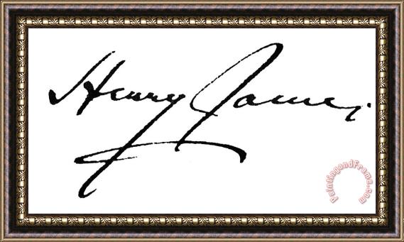 Others Henry James (1843-1916) Framed Print