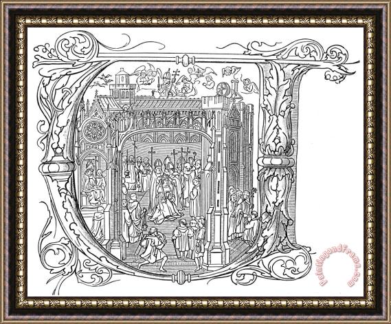 Others Henry Viii (1491-1547) Framed Painting