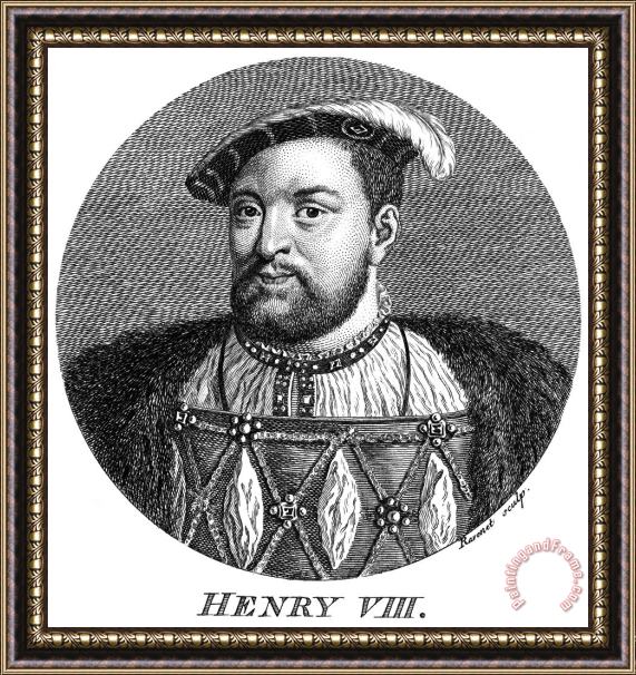 Others Henry Viii (1491-1547) Framed Painting