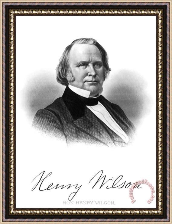 Others Henry Wilson (1812-1875) Framed Print
