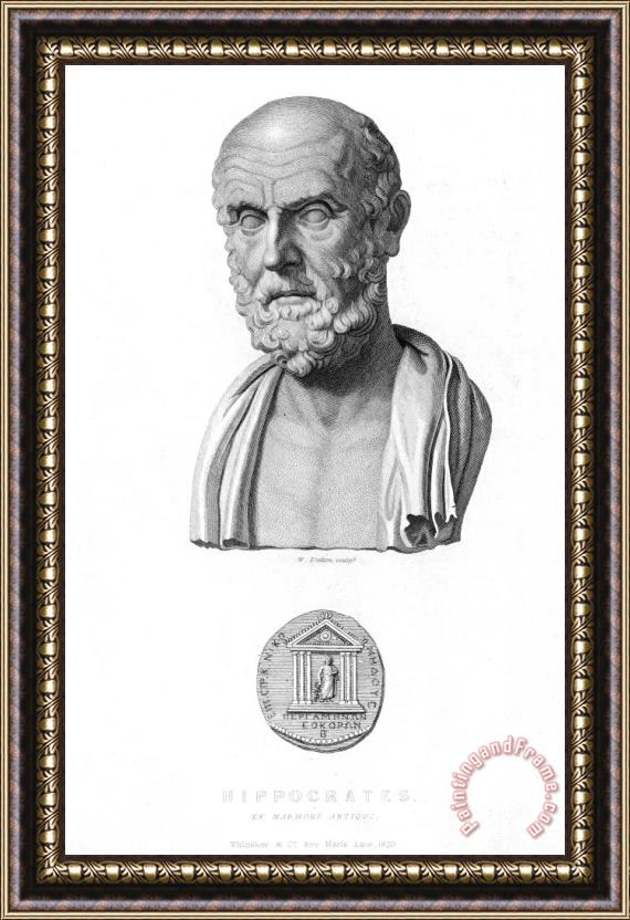 Others Hippocrates (460-377 Bc) Framed Print