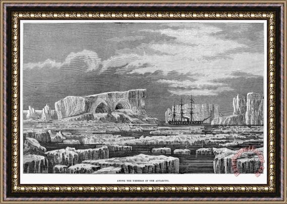 Others Hms Challenger, 1874 Framed Painting