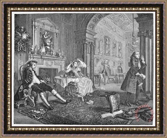 Others Hogarth: Marriage Framed Painting