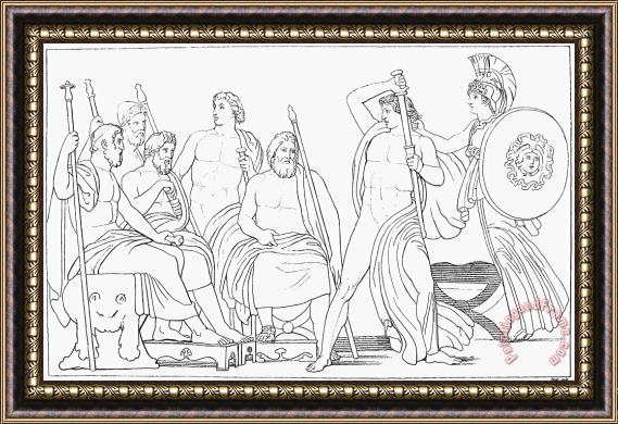 Others Homer: The Iliad Framed Painting