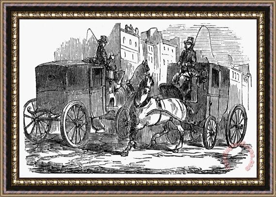 Others Horse Carriage, 1853 Framed Print