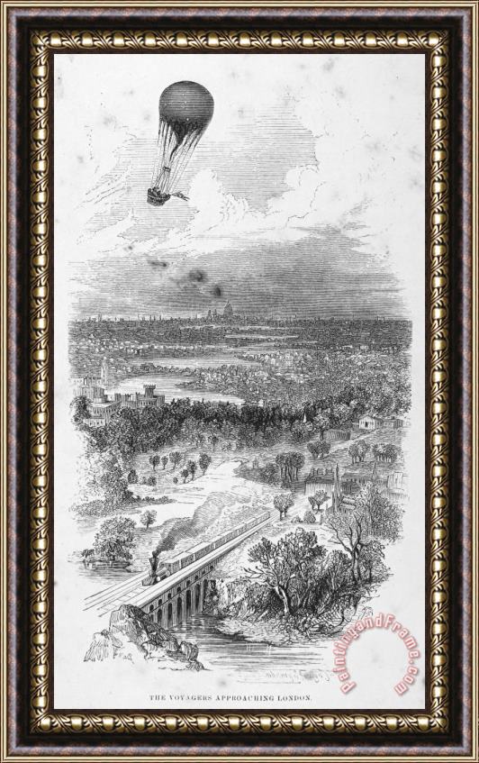 Others Hot Air Balloon Framed Print