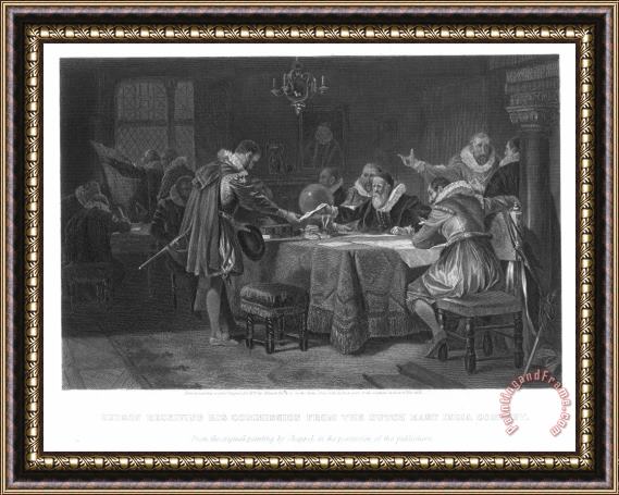 Others Hudson: East India Company Framed Painting