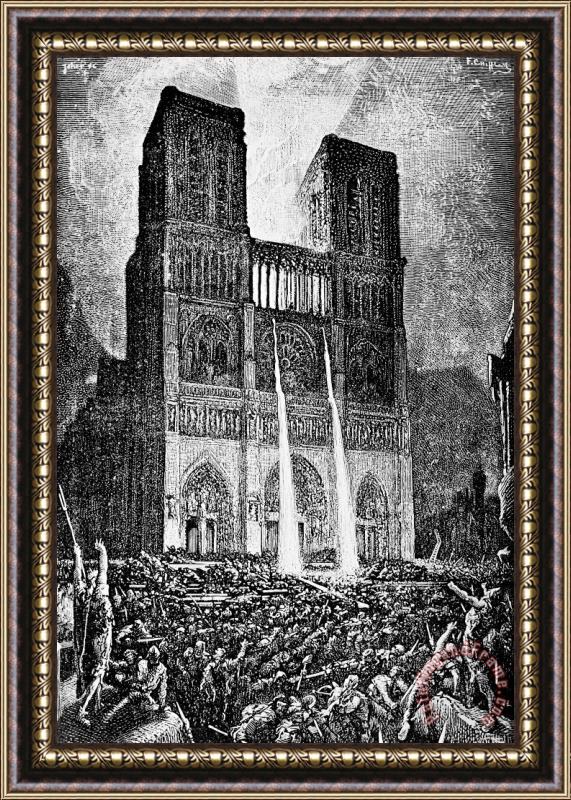 Others Hunchback Of Notre Dame Framed Painting