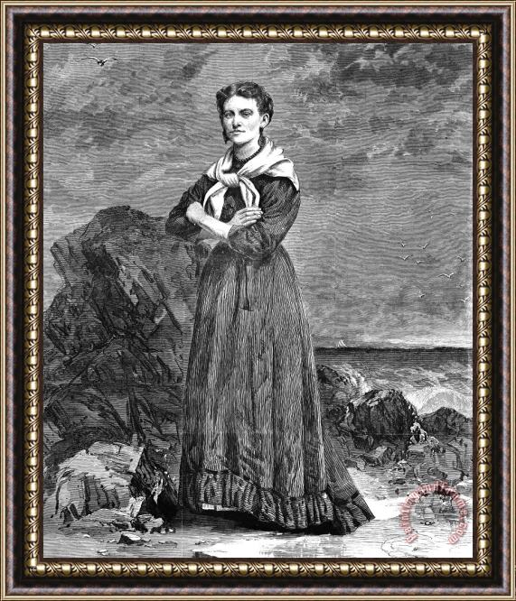 Others Ida Lewis (1842-1911) Framed Painting