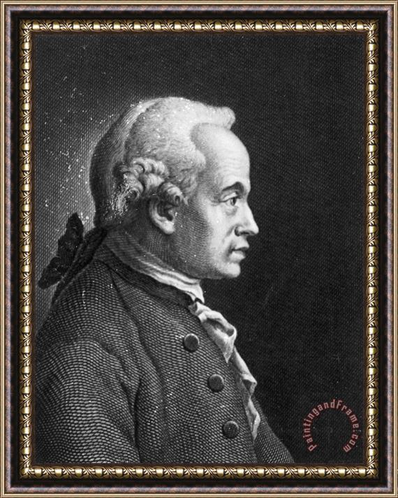 Others Immanuel Kant (1724-1804) Framed Painting