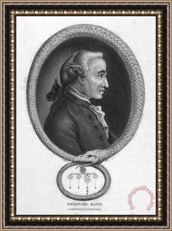 Others Immanuel Kant (1724-1804) Framed Painting