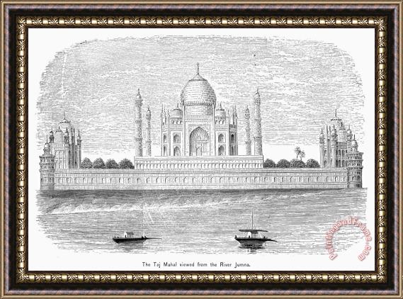 Others India: Taj Mahal Framed Painting