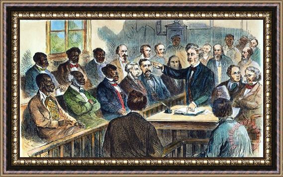Others Integrated Jury, 1867 Framed Print