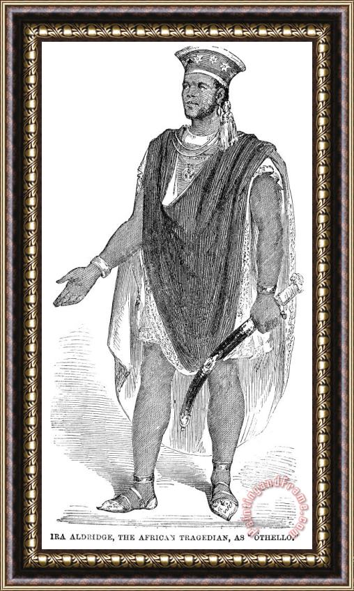 Others Ira Aldridge (1807-1867) Framed Print