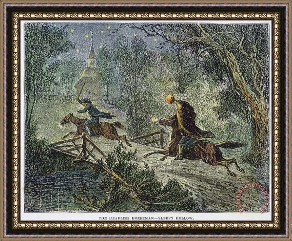 Others Irving: Sleepy Hollow Framed Painting
