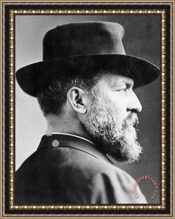 Others James A. Garfield (1831-1881) Framed Painting